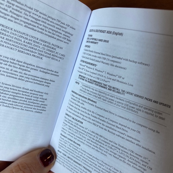 Toshiba Canvio connect 500 GB new in box - Picture 12 of 12